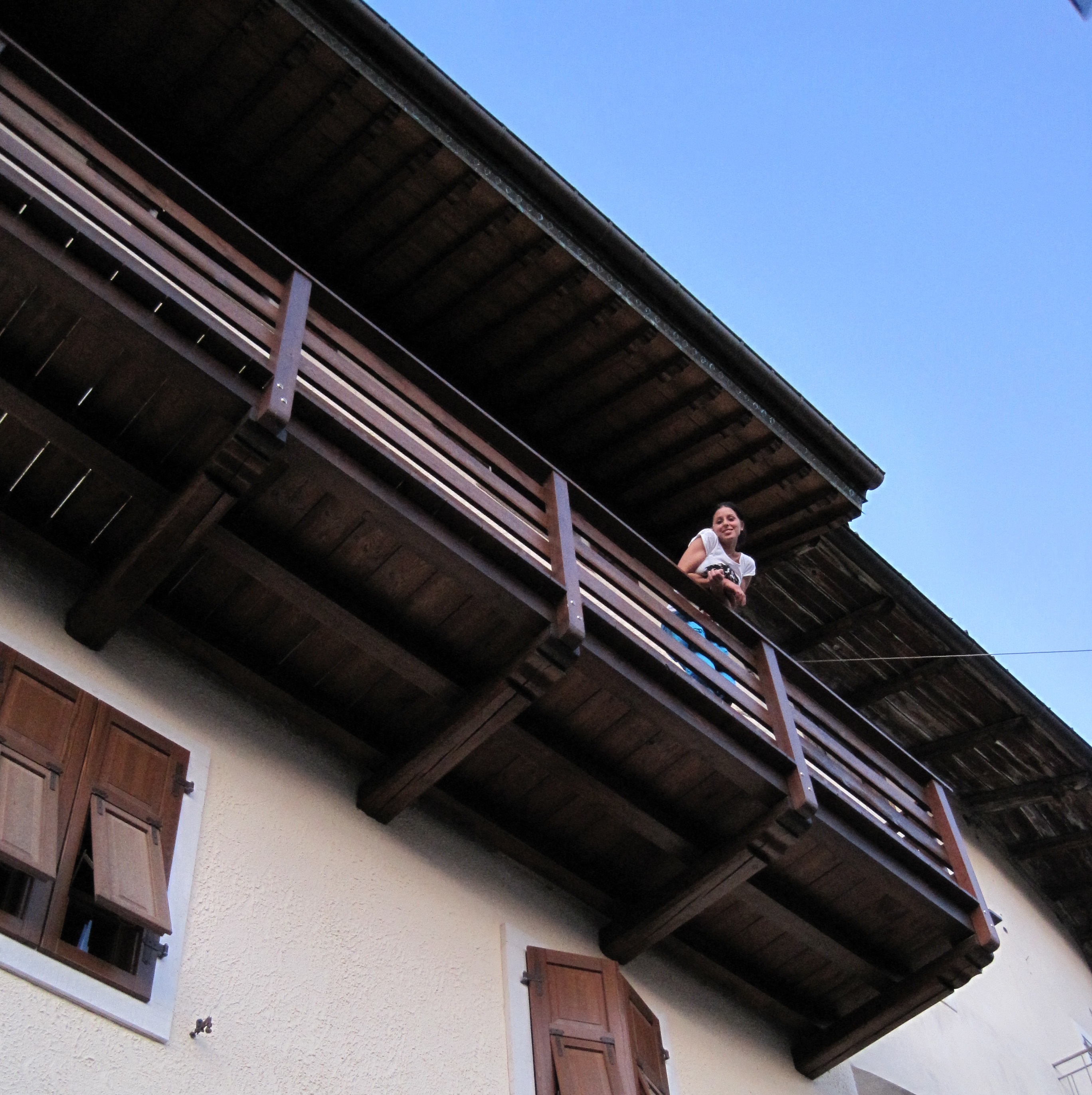 Balcone In Legno